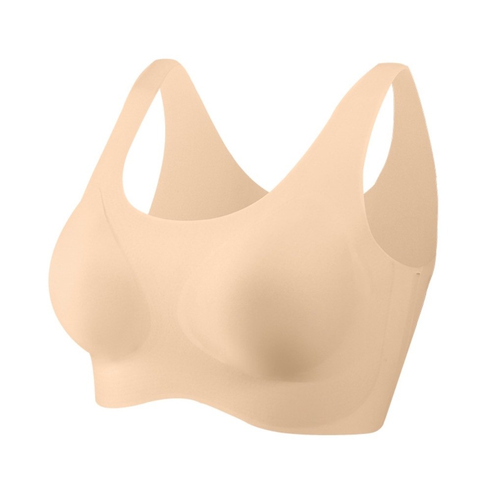 Bralette Wireless Soft - Soft Close-fitting Wireless Bra Shockproof Push