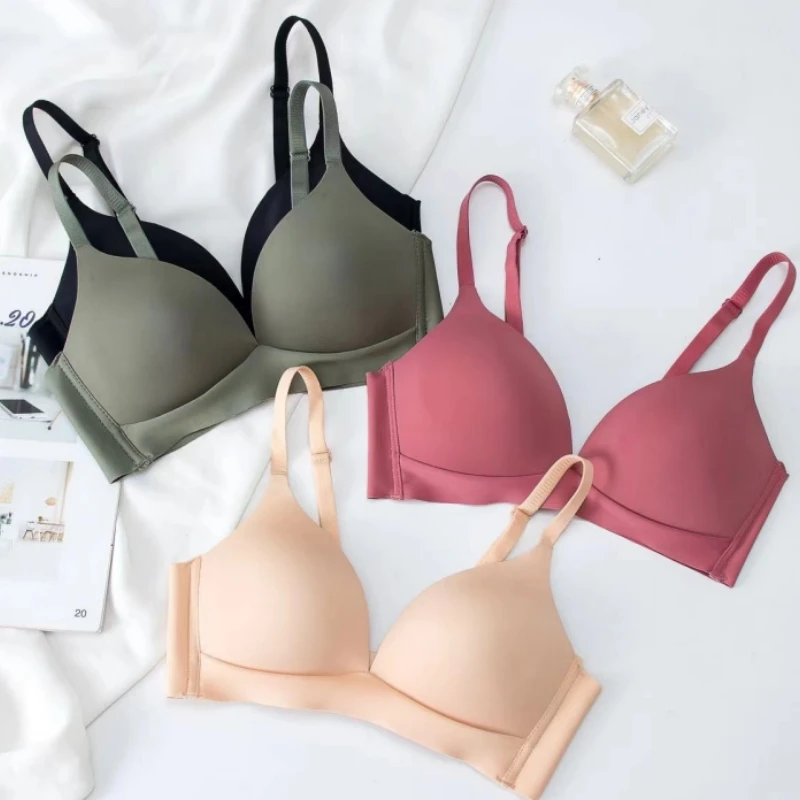 Japanese Style Seamless Push‑U - Bralette Wireless Soft recension och pris