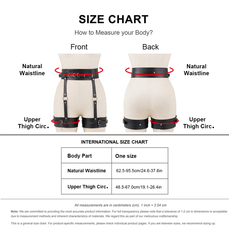Women Sexy Leg Harness Garter  - Garter Belt Set recension och pris