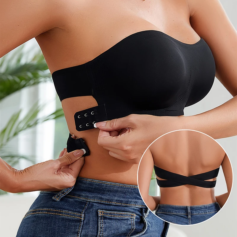 Women's Sexy Strapless Push Up - Push Up Bra Padded recension och pris